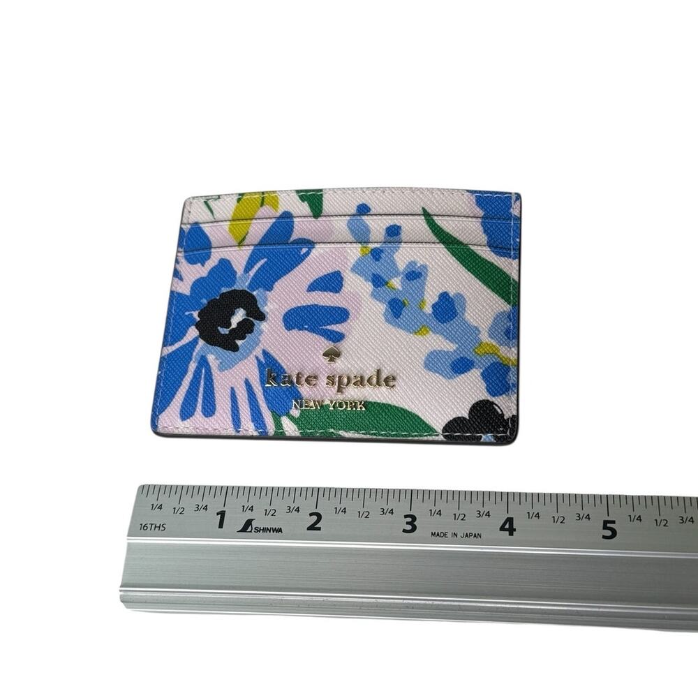 Kate Spade Boxed Madison Floral Small Slim Card Holder - Picture 4 of 10